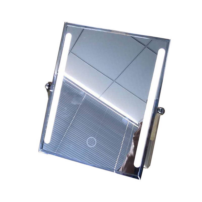 Rectangle LED Makeup Mirror With Metal Frame